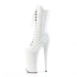 Pleaser BEYOND-1050 White Patent/White Upcoming Styles (Preview)