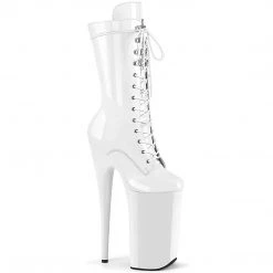 Pleaser BEYOND-1050 White Patent/White Upcoming Styles (Preview)