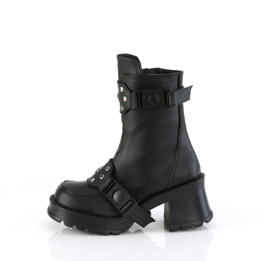 Demonia BRATTY-56 Black Vegan Leather 5 Demonia BRATTY-56 Black Vegan Leather