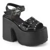 Demonia New Arrivals CAMEL-17 Black Vegan Leather 1 Demonia New Arrivals CAMEL-17 Black Vegan Leather