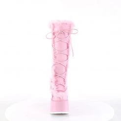 Demonia New Arrivals CAMEL-311 Pastel Pink Vegan Leather