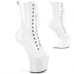 Pleaser CRAZE-1040 White Patent/White