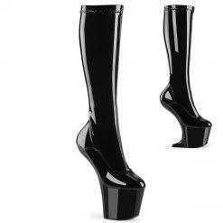 Pleaser CRAZE-2000 Black Stretch Patent/Black Upcoming Styles (Preview)