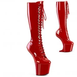 Pleaser CRAZE-2023 Red Stretch Patent/Red