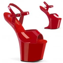 Pleaser Upcoming Styles (Preview) CRAZE-809 Red Patent/Red