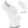 Pleaser CRAZE-860 White Patent/White Upcoming Styles (Preview)