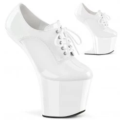 Pleaser CRAZE-860 White Patent/White Upcoming Styles (Preview)