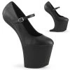 Pleaser Upcoming Styles (Preview) CRAZE-880 Black Faux Leather/Black Matte
