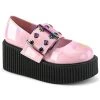 Demonia CREEPER-230 Baby Pink Holo Patent 2 Demonia CREEPER-230 Baby Pink Holo Patent
