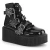 Demonia CREEPER-260 Black Patent New Arrivals