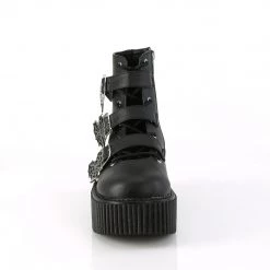 Demonia CREEPER-260 Black Vegan Leather New Arrivals