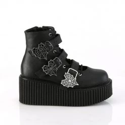 Demonia CREEPER-260 Black Vegan Leather New Arrivals