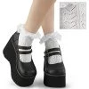 New Arrivals Demonia DH-15 Ankle Socks White 2 New Arrivals Demonia DH-15 Ankle Socks White