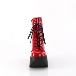 Demonia New Arrivals DYNAMITE-106 Red Patent