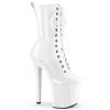 Pleaser ENCHANT-1040 White Patent/White
