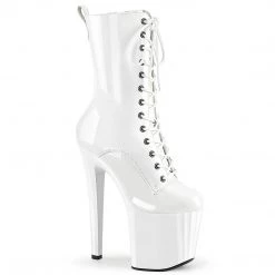 Pleaser ENCHANT-1040 White Patent/White