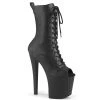 Pleaser Upcoming Styles (Preview) ENCHANT-1041 Black Faux Leather/Black Matte