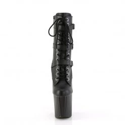 Pleaser Upcoming Styles (Preview) ENCHANT-1043 Black Faux Leather/Black Matte