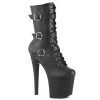 Pleaser Upcoming Styles (Preview) ENCHANT-1043 Black Faux Leather/Black Matte
