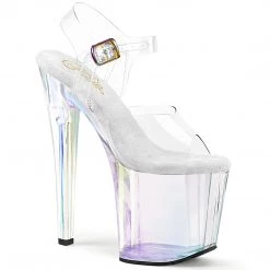 Pleaser ENCHANT-708HT Clear /Holographic Tinted