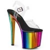 Pleaser ENCHANT-708RC Clear /Rainbow Chrome Upcoming Styles (Preview)