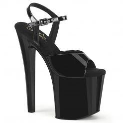 Pleaser ENCHANT-709 Black Patent/Black