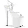 Pleaser ENCHANT-709 White Patent/White