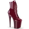 Pleaser FLAMINGO-1020 Burgundy Patent/Burgundy Upcoming Styles (Preview)