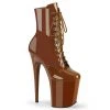 Pleaser FLAMINGO-1020 Caramel Patent/Caramel