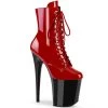 Pleaser Upcoming Styles (Preview) FLAMINGO-1020 Red Patent/Black