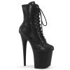 Pleaser FLAMINGO-1020RS Black Rhinestones/Black Matte Upcoming Styles (Preview)