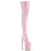 Pleaser FLAMINGO-3000HWR Baby Pink Stretch Holo/Baby Pink Holo