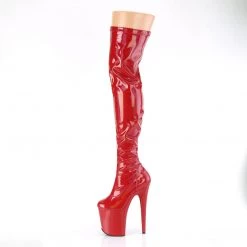 Pleaser Upcoming Styles (Preview) FLAMINGO-3000HWR Red Stretch Holo/Red Holo