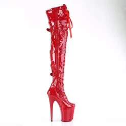Pleaser Upcoming Styles (Preview) FLAMINGO-3028 Red Stretch Patent/Red 11 Pleaser Upcoming Styles (Preview) FLAMINGO-3028 Red Stretch Patent/Red