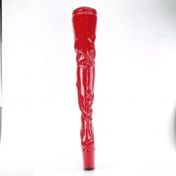 Pleaser Upcoming Styles (Preview) FLAMINGO-4000 Red Stretch Patent/Red