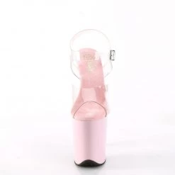 Pleaser FLAMINGO-808 Clear /Baby Pink New Arrivals