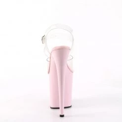 Pleaser FLAMINGO-808 Clear /Baby Pink New Arrivals 10 Pleaser FLAMINGO-808 Clear /Baby Pink New Arrivals