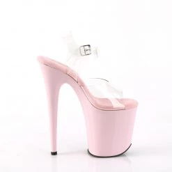Pleaser FLAMINGO-808 Clear /Baby Pink New Arrivals 11 Pleaser FLAMINGO-808 Clear /Baby Pink New Arrivals