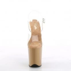 Pleaser FLAMINGO-808 Clear /Toffee New Arrivals