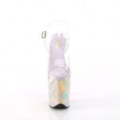 Pleaser Upcoming Styles (Preview) FLAMINGO-808CRF Clear /Lavender Multi Glitters