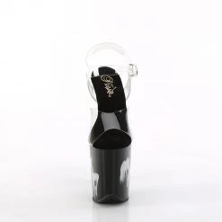 Pleaser FLAMINGO-808NLSG Clear /Black-Multi