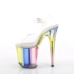 Pleaser FLAMINGO-808RT Clear /Multi Tinted