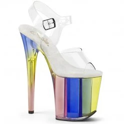 Pleaser FLAMINGO-808RT Clear /Multi Tinted