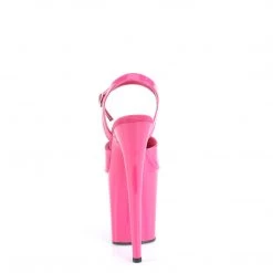 Pleaser FLAMINGO-809 Hot Pink Patent/Hot Pink New Arrivals