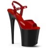 Pleaser FLAMINGO-809 Red Patent/Black 1 Pleaser FLAMINGO-809 Red Patent/Black