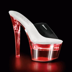 Pleaser Shoes FLASHDANCE-701 Clear Slide 13 Pleaser Shoes FLASHDANCE-701 Clear Slide