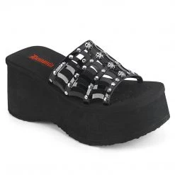 Demonia FUNN-13 Black Patent