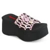 Demonia FUNN-13 Baby Pink Holo Patent 1 Demonia FUNN-13 Baby Pink Holo Patent
