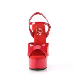 Pleaser GLEAM-609 Red Patent/Red