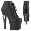 Pleaser New Arrivals HEX-1005 Black Faux Leather/Black Faux Leather 1 Pleaser New Arrivals HEX-1005 Black Faux Leather/Black Faux Leather